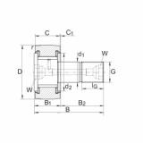 FAG Stud type track rollers - KRV22-PP