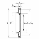 FAG Axial-Nadellager - AXW17