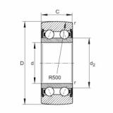 FAG Laufrollen - LR5203-2HRS-TVH-XL