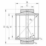 FAG Radial spherical plain bearings - GE12-LO