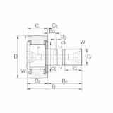 FAG Stud type track rollers - KRV30-PP