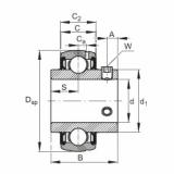 FAG Radial insert ball bearings - SUC201