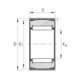 FAG Aligning needle roller bearings - RPNA15/28-XL