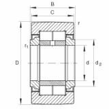 FAG Yoke type track rollers - NUTR15